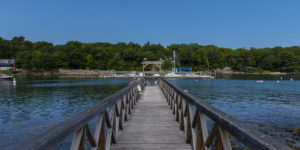Island dock coming off ferry, Photo Credit: Cynthia Farr-Weinfeld