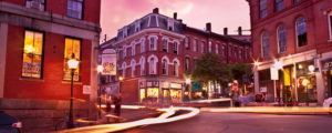 Portland old port night, Photo Credit: Cynthia Farr-Weinfeld