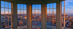 Portland Observatory View From the Top, Photo Credit: CFW Photography