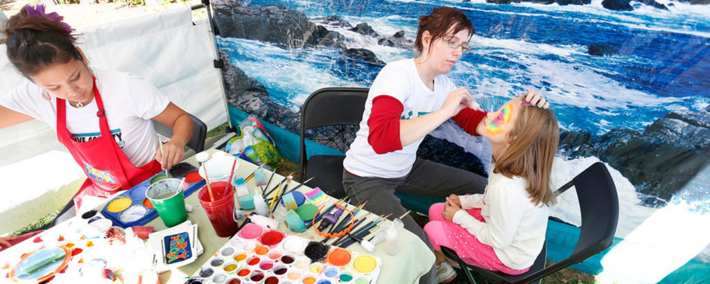 Face Painting at Freeport Fall Festival, Image provided by Visit Freeport Face Painting at Freeport Fall Festival, Image provided by Visit Freeport