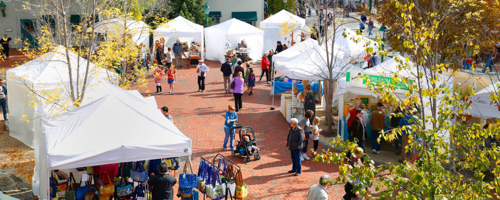 Tents at Freeport Fall Festival, Image provided by Visit Freeport Tents at Freeport Fall Festival, Image provided by Visit Freeport