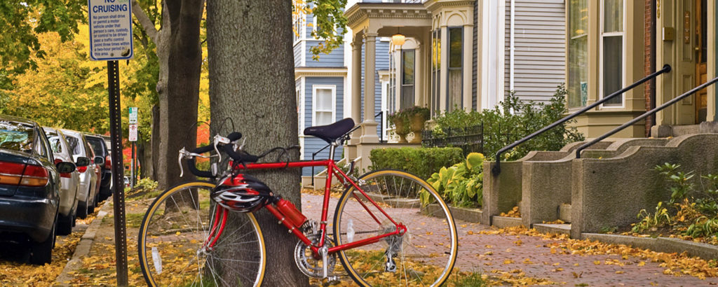 Bike Against Tree on West End Neighborhood, Photo Credit: Corey Templeton Bike Against Tree on West End Neighborhood, Photo Credit: Corey Templeton