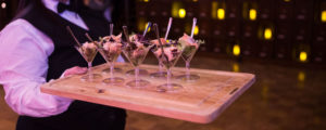 Appetizers at Masonic Temple Mixer, Photo Courtesy of Focus Photography
