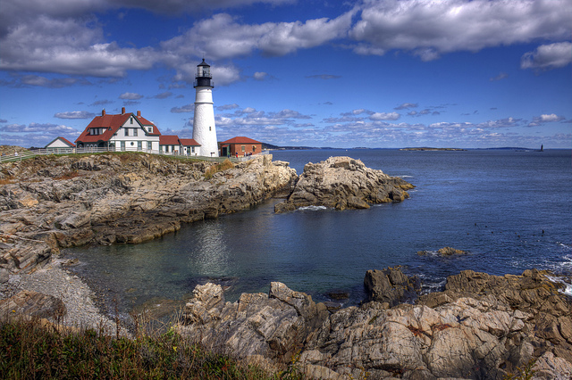Portland Head Light, Photo Courtesy of: The Scenic Route Maine Tours Portland Head Light, Photo Courtesy of: The Scenic Route Maine Tours