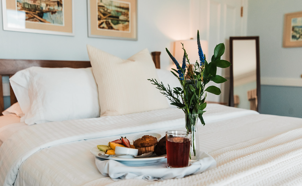 Room Service at McKernan Inn. Photo Credit: Molly Bretton