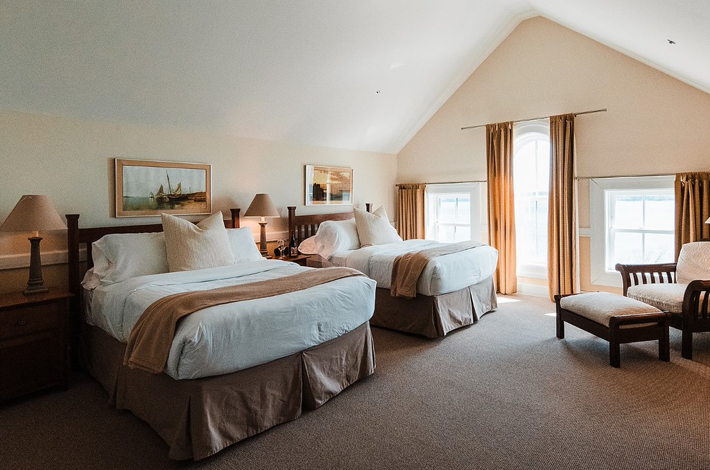 Guest Room at McKernan Inn. Photo Credit: Molly Bretton