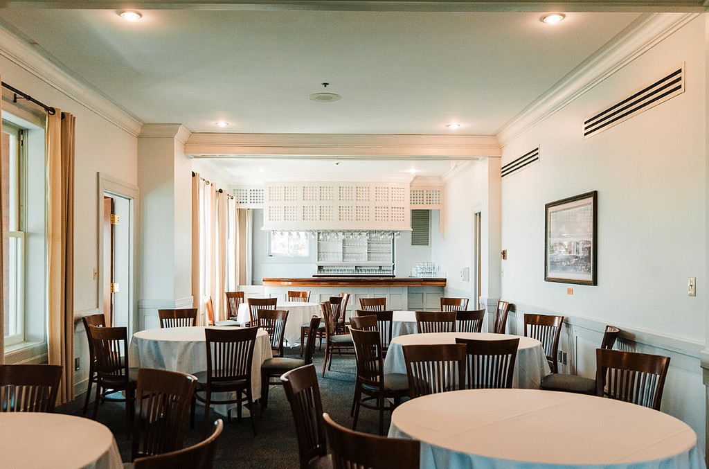 Dining Room + Meeting Space at McKernan Inn. Photo Credit: Molly Bretton