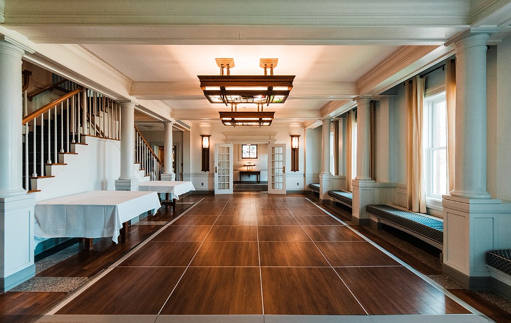 Meeting Space + Lobby at McKernan Inn. Photo Credit: Molly Bretton