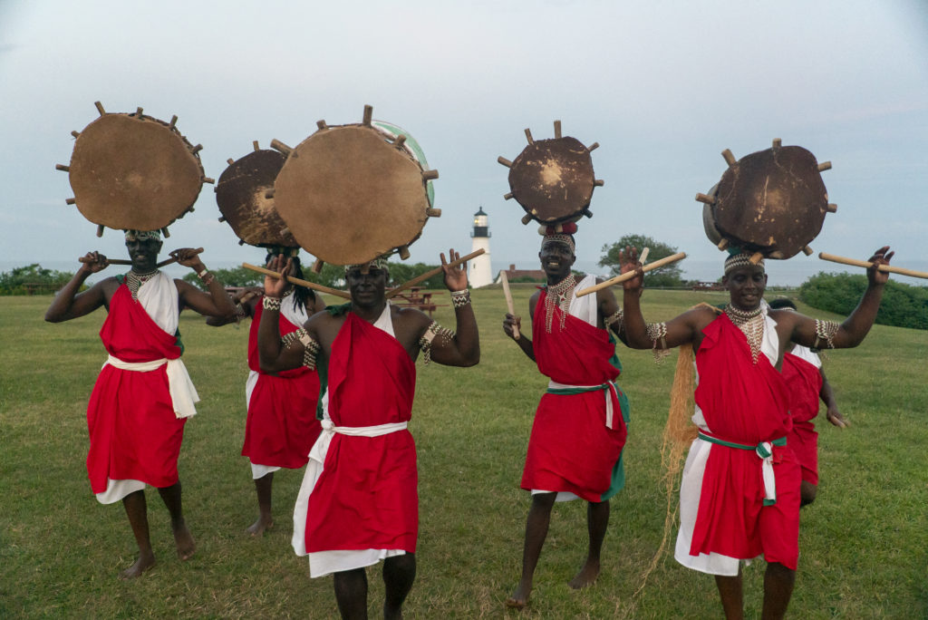 Burundi Drummers Balancing Drums on Their Heads, Photo Courtesy of Visit Portland / GLP Films Burundi Drummers Balancing Drums on Their Heads, Photo Courtesy of Visit Portland / GLP Films
