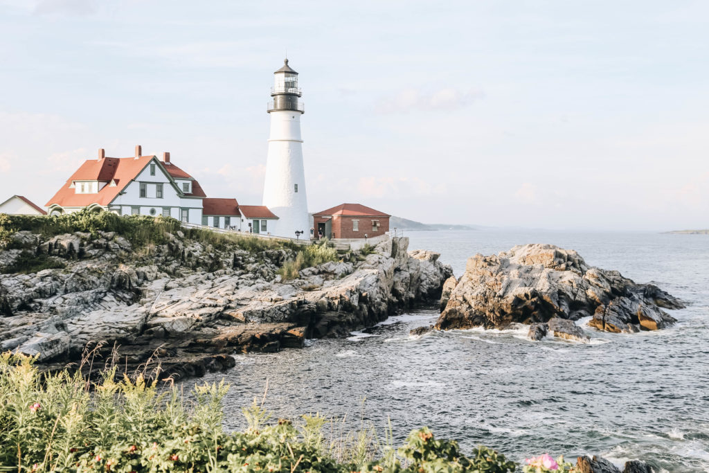 Portland Head Light Near Rocky Coast, Road Leading to Peaks Island From Dock, Photo Courtesy of Bucketlist Journey / GLP Films Portland Head Light Near Rocky Coast, Road Leading to Peaks Island From Dock, Photo Courtesy of Bucketlist Journey / GLP Films