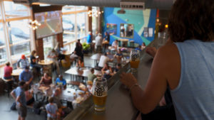 Interior of Bissell Brothers Brewing Company, Photo Credit: GLP Films
