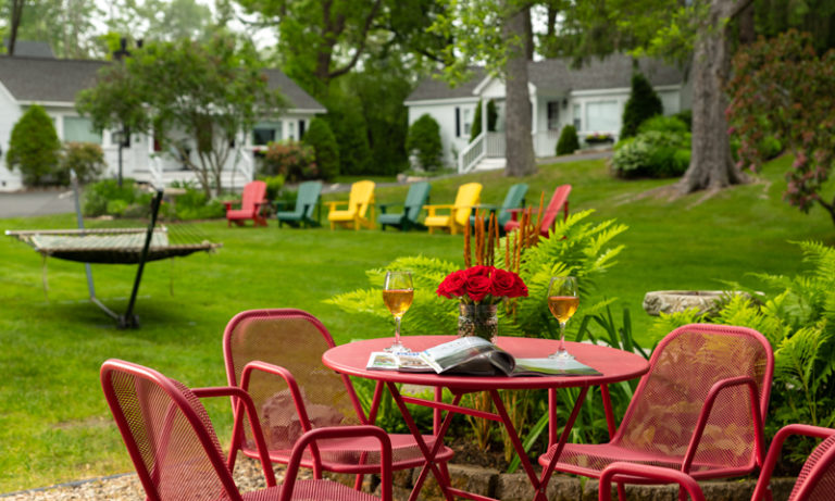 Maine Stay Inn Cottages Outside Lounge Area Photo Courtesy of Kennebunkport Captains Collection Maine Stay Inn Cottages Outside Lounge Area Photo Courtesy of Kennebunkport Captains Collection