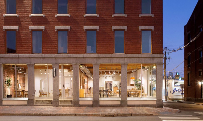 Exterior of Building from the Street, Photo Credit: Jeff Roberts via Chilton Furniture