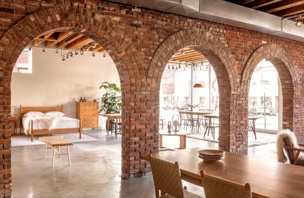 Interior of Furniture Store, Photo Credit: Jeff Roberts via Chilton furniture