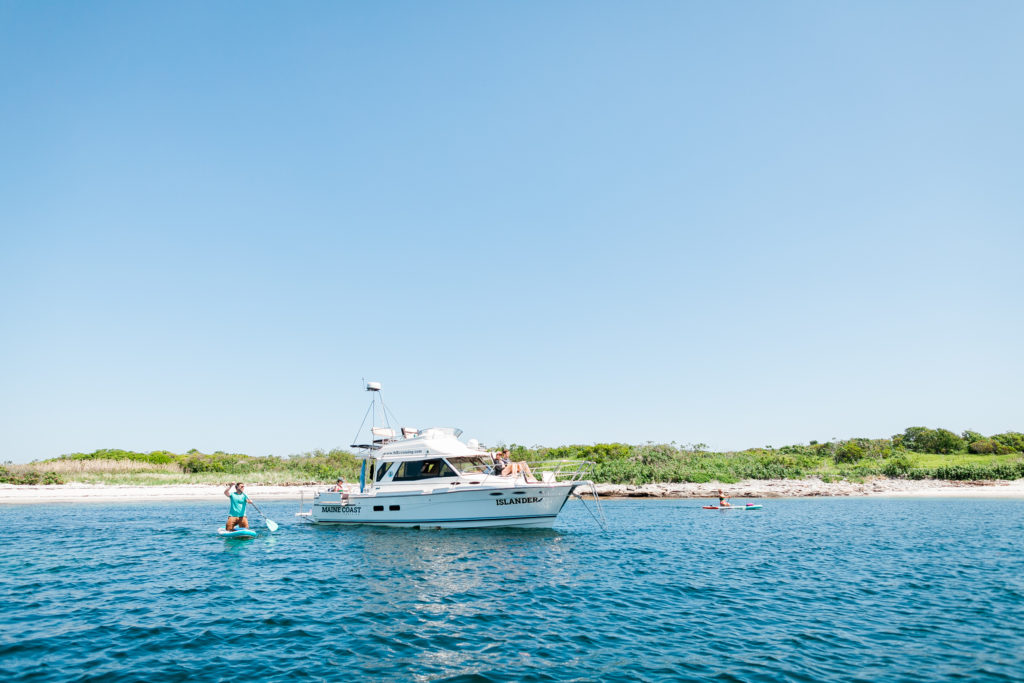 Maine Coast Cruising Boat from Distance - Photo Courtesy of Philip Browne / Maine Coast Cruising