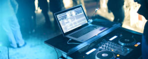 DJ set-up / Flavors of Freeport, Photo Courtesy of Visit Freeport