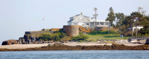 Eagle Island, Home of Admiral Peary. Photo Courtesy of Visit Freeport