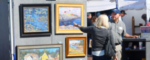 Freeport Fall Festival - Erik Minzer Exhibitor. Photo Courtesy of Visit Freeport