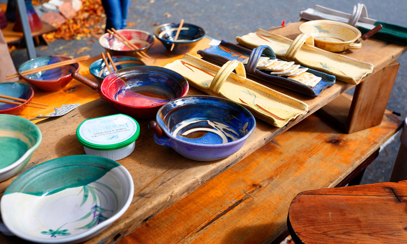 Freeport Fall Festival Pottery. Photo Courtesy of Visit Freeport Freeport Fall Festival Pottery. Photo Courtesy of Visit Freeport