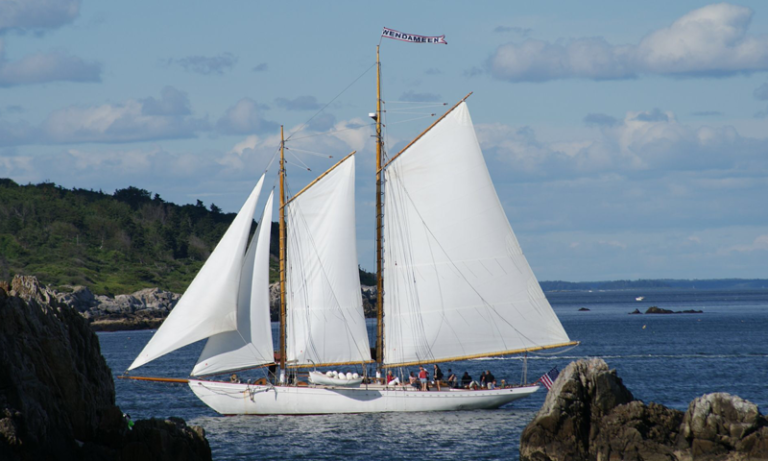 Portland Schooner Co. full shot of sailboat, Photo Provided by Portland Schooner Co. Portland Schooner Co. full shot of sailboat, Photo Provided by Portland Schooner Co.