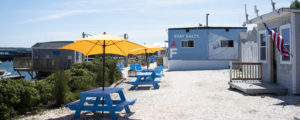 Outdoor Seating. Photo Credit: Capshore Photography