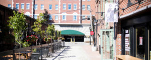 Downtown Portland cobblestone. Photo Credit: Capshore Photography