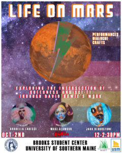 Life on Mars Drag Show + Wkshop Flyer. Provided by New Commons Project