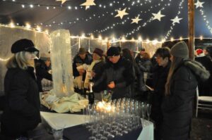 Fire and Ice Champagne. Photo Provided by Nonantum Resort