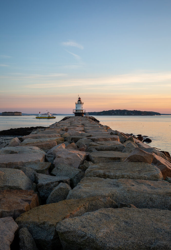 Spring Point Ledge Light, Photo Credits: Serena Folding Spring Point Ledge Light, Photo Credits: Serena Folding