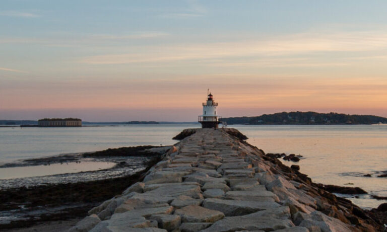 Spring Point Ledge Light, Photo Credits: Serena Folding Spring Point Ledge Light, Photo Credits: Serena Folding