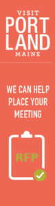 Request For Proposal ad, Designed by Visit Portland