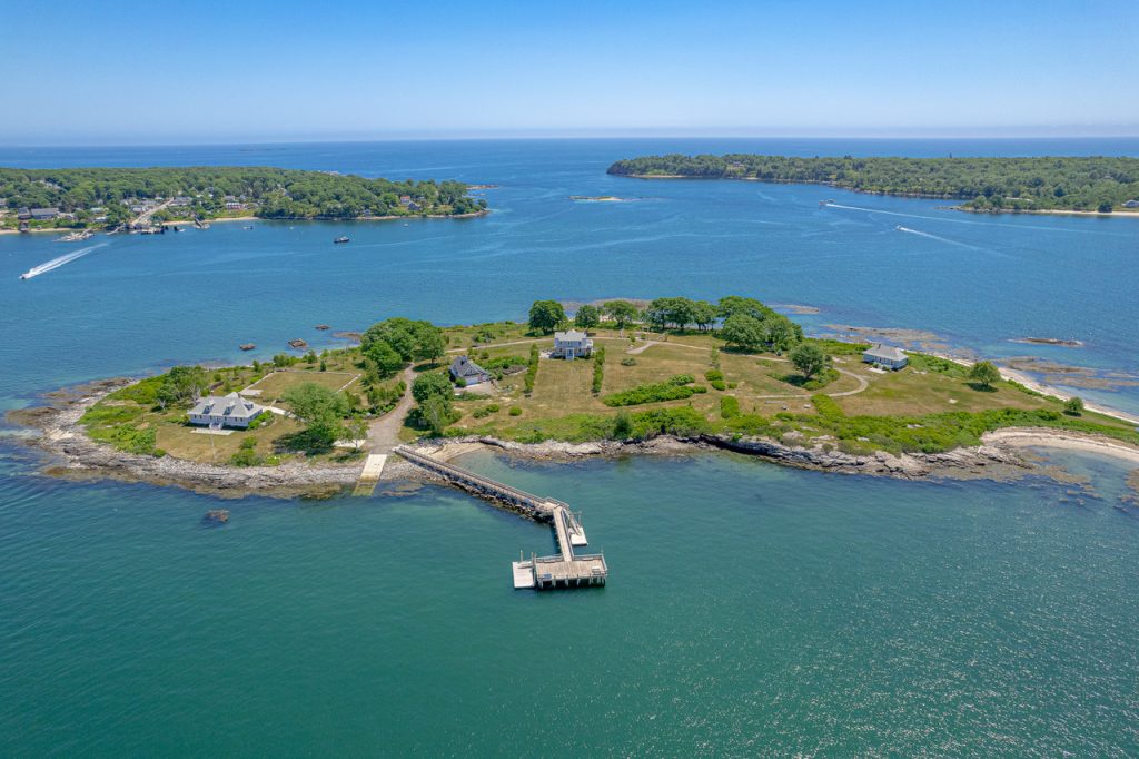 House Island Drone Photo Credits: PGM Photography