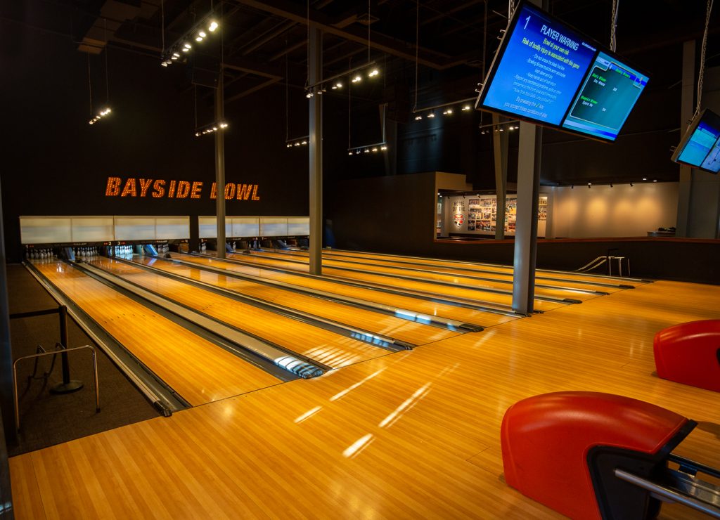 Bayside Bowl Main Lanes Photo Credits: Serena Folding Bayside Bowl Main Lanes Photo Credits: Serena Folding
