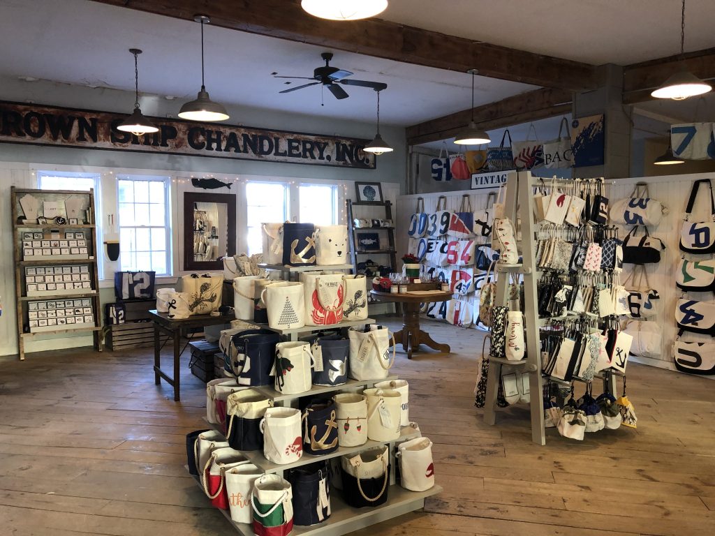 Interior of Sea Bags Factory Store, Photo Credits: Sea Bags