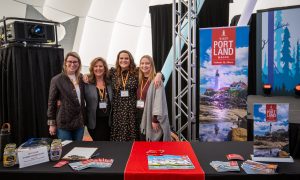 Carnaval Visit Portland Table, Photo Credits: Serena Folding