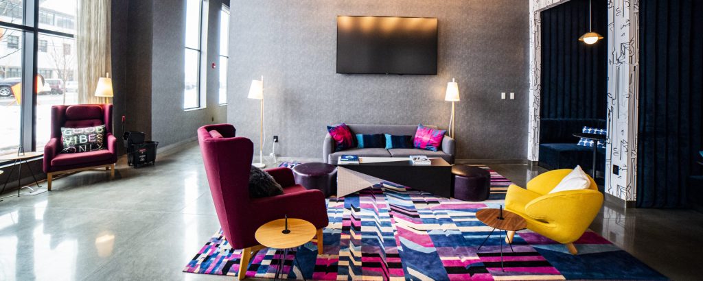 Aloft Hotel Lobby, Photo Credits: Capshore Photography Aloft Hotel Lobby, Photo Credits: Capshore Photography