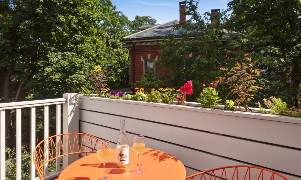 Private Terrace off the Terrace King Room, Photo Credits: Heidi Kirn Photography
