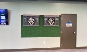 Darts at X-Golf Portland. Photo Credit: Lauren Whitney