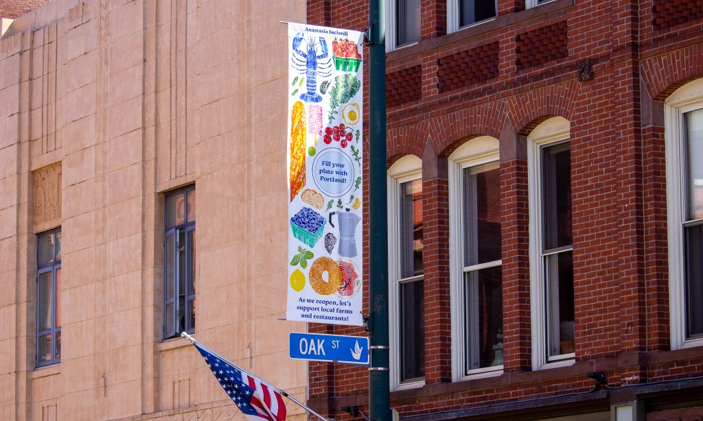 Creative Portland Art Banners, Photo Credits: Serena Folding Creative Portland Art Banners, Photo Credits: Serena Folding