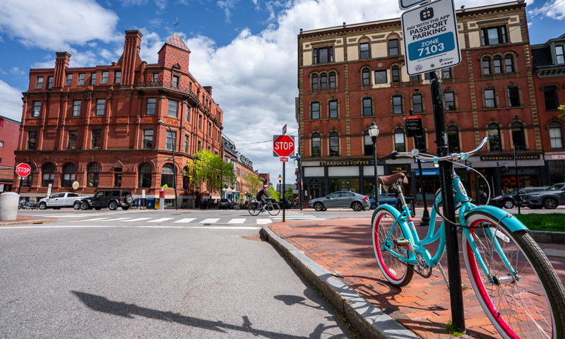 Exchange Street Bike, Photo Credits: GLP Films Exchange Street Bike, Photo Credits: GLP Films