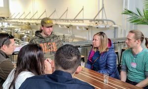 Beer Tasting. Photo Credit: Maine Brews Cruise