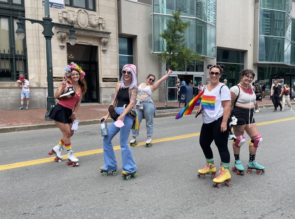 Portland Pride Parade, Photo Credits: Serena Folding Portland Pride Parade, Photo Credits: Serena Folding