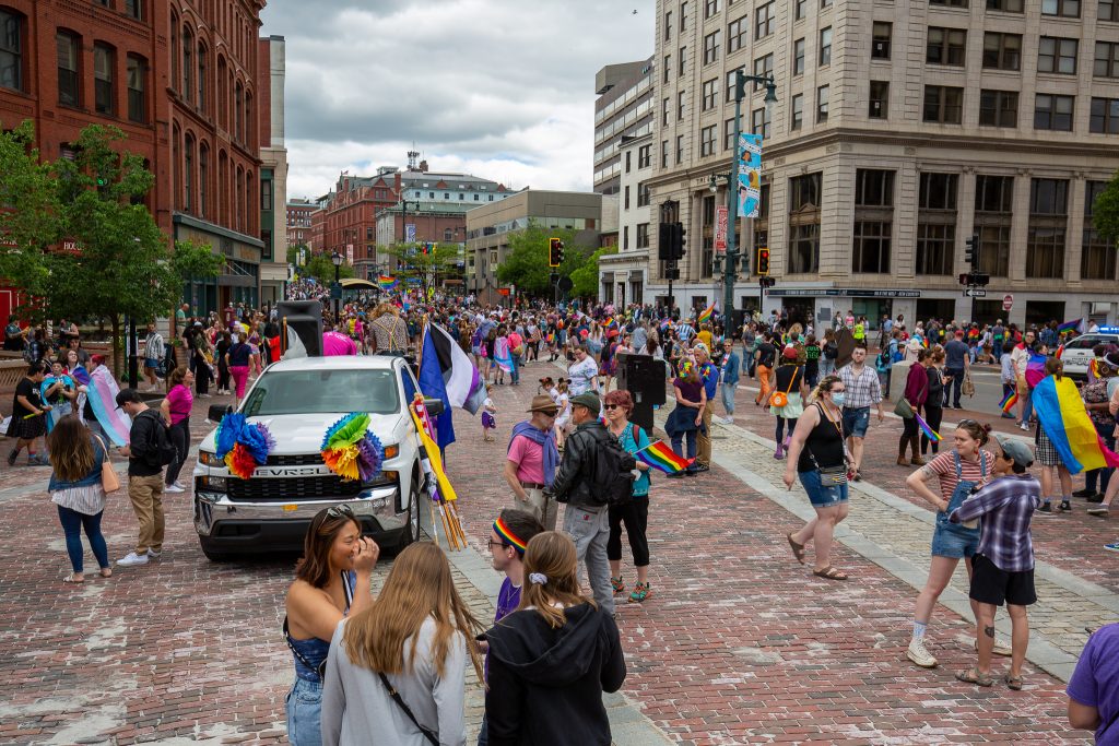 Portland Pride Parade, Photo Credits: Serena Folding Portland Pride Parade, Photo Credits: Serena Folding
