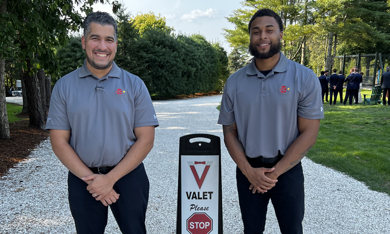 Private Valet at Event. Photo Provided by SP+ Corporation