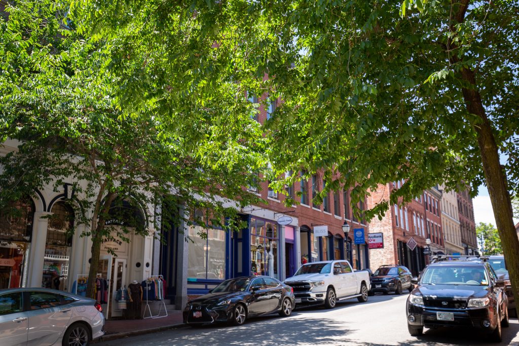 Exchange Street Portland, Photo Credits: Serena Folding Exchange Street Portland, Photo Credits: Serena Folding