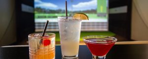 Drinks at X-Golf, Photo Credits: Serena Folding