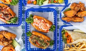 Family Style lobster, Photo courtesy of Island Lobster Co.