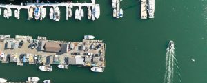Arial View of Marina, Photo Credits: Peter Morneau Photography