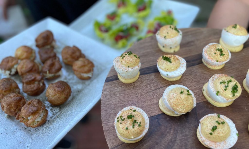 Garden Party Apps, Photo Credits: Prentice Hospitality