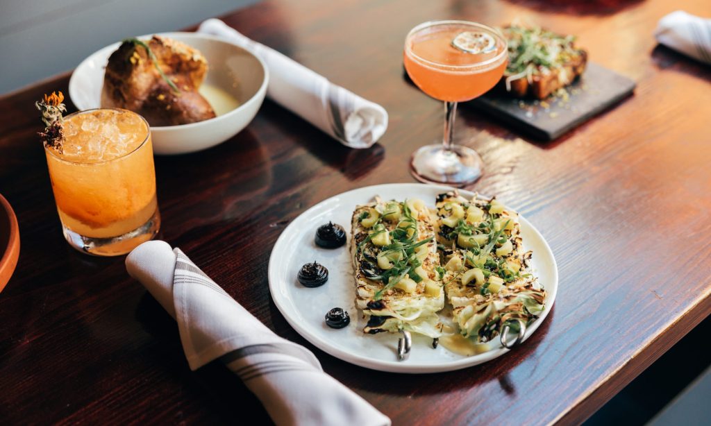 Food at Sur Lie Restaurant, Photo Credits: Dawson Renaud Photo and Film